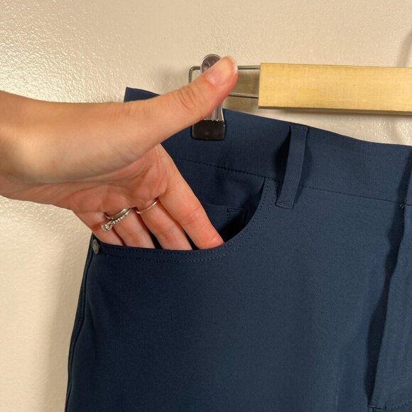 Public Rec Workday Pants Mens Size 31x30 Blue Straight Office Career Work Travel - Picture 6 of 12